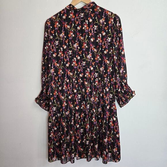 Bleecker 126 Floral Dress 10 Dark Romantic Whimsigoth Witchy Fairy Grunge Boho - Picture 8 of 12